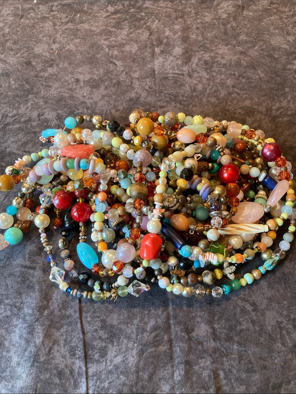 Ten 28" Long Premium Bead Strands